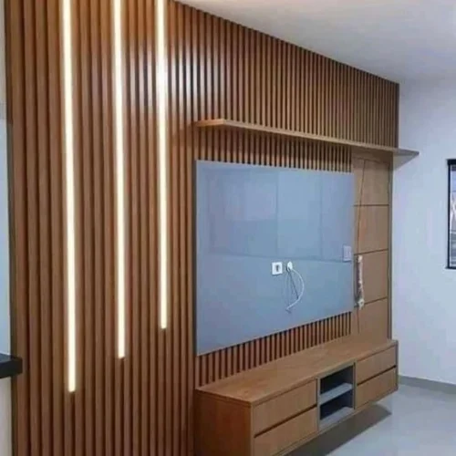 Dark Wood Wall Cladding UAE