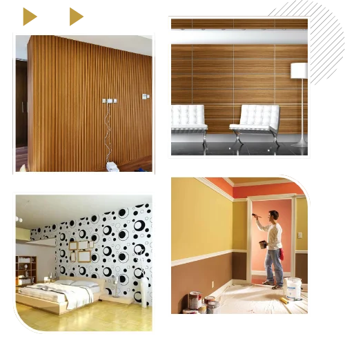 Wall Cladding, Panels & Wallpaper, Paints Dubai