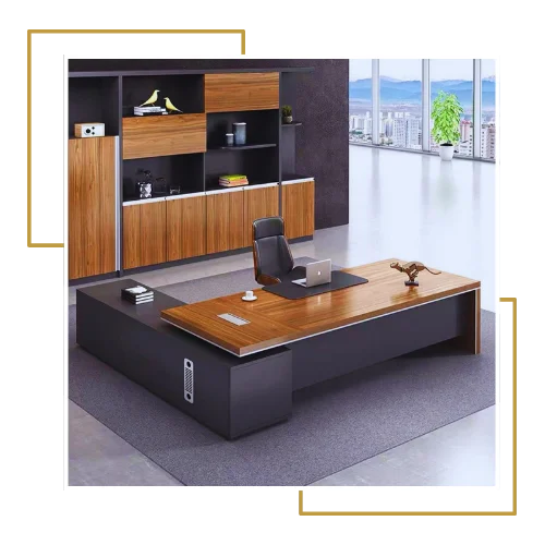 custom wood furniture for offices in Ras Al Khaimah