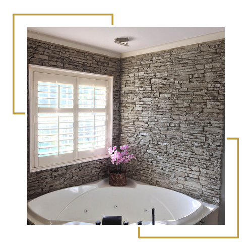 stone cladding for bathroom walls in Dubai