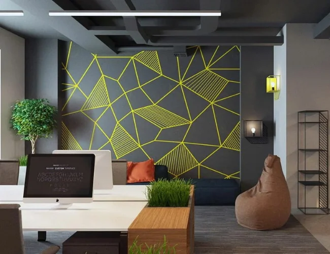 wallpaper for office space Abu Dhabi