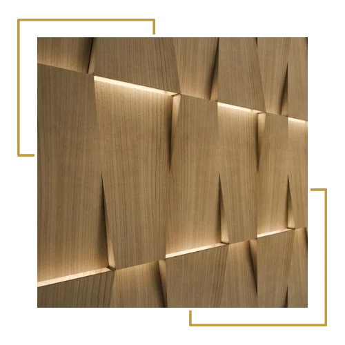 wood slat wall panel in UAE