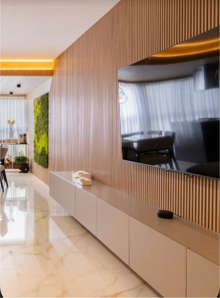 Sleek and modern wall cladding designs for contemporary interiors