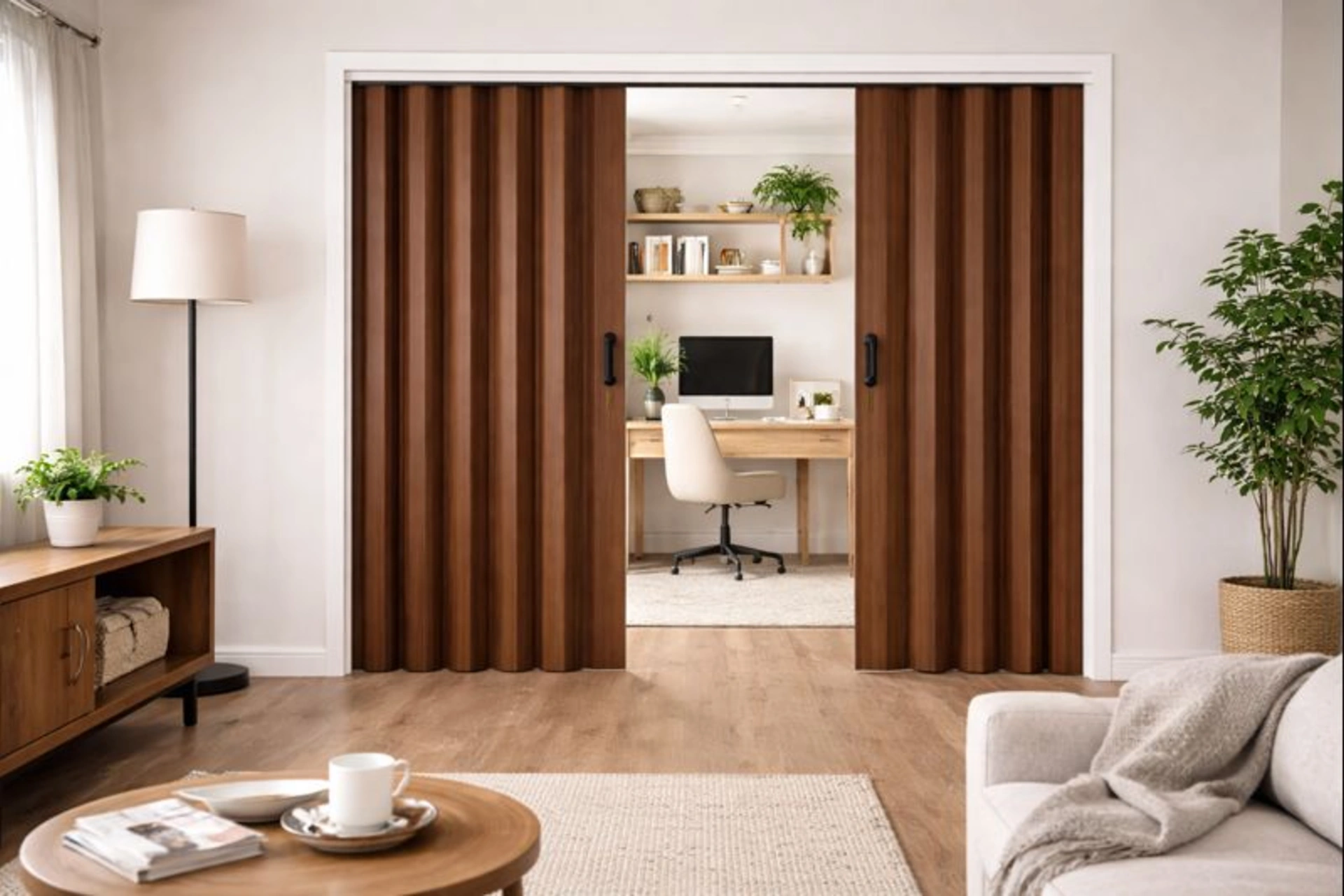 Custom PVC folding door UAE