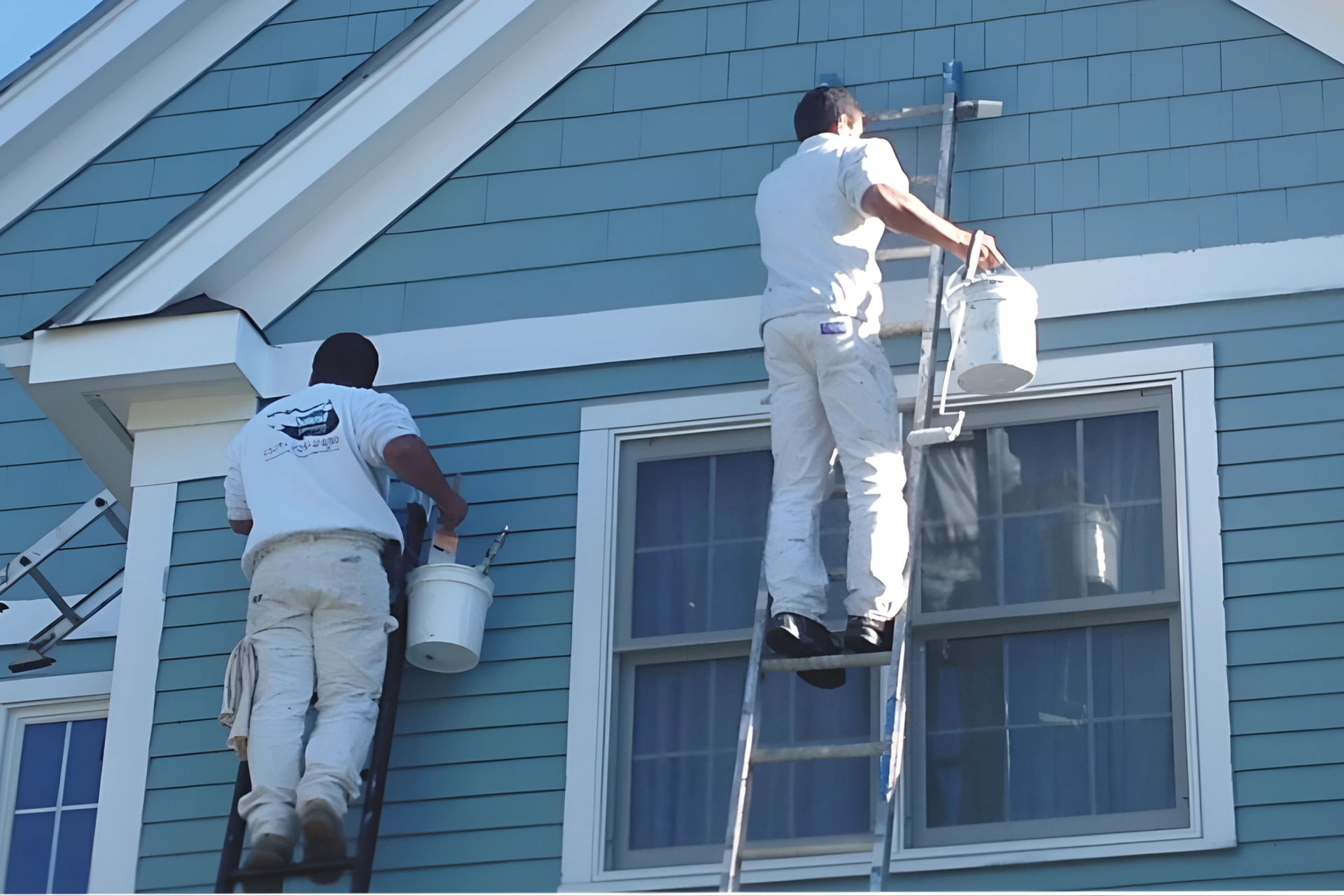 Professional exterior wall painting in Dubai