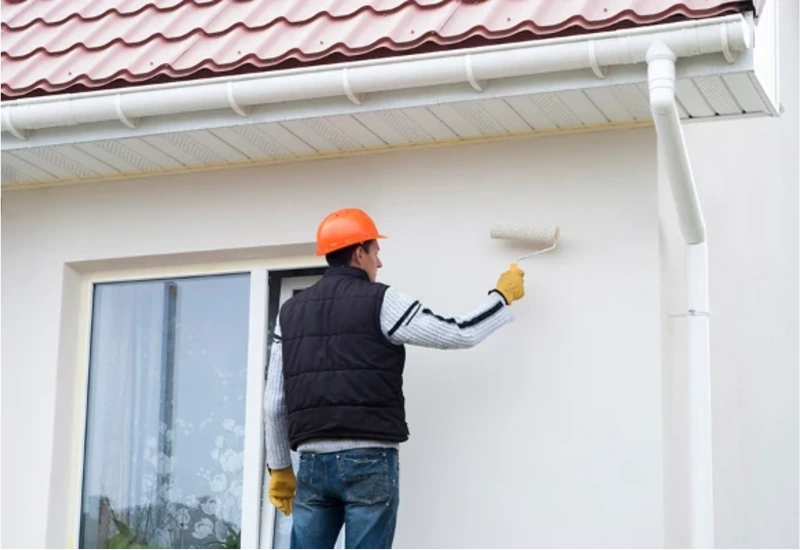 Professional exterior wall painting service
