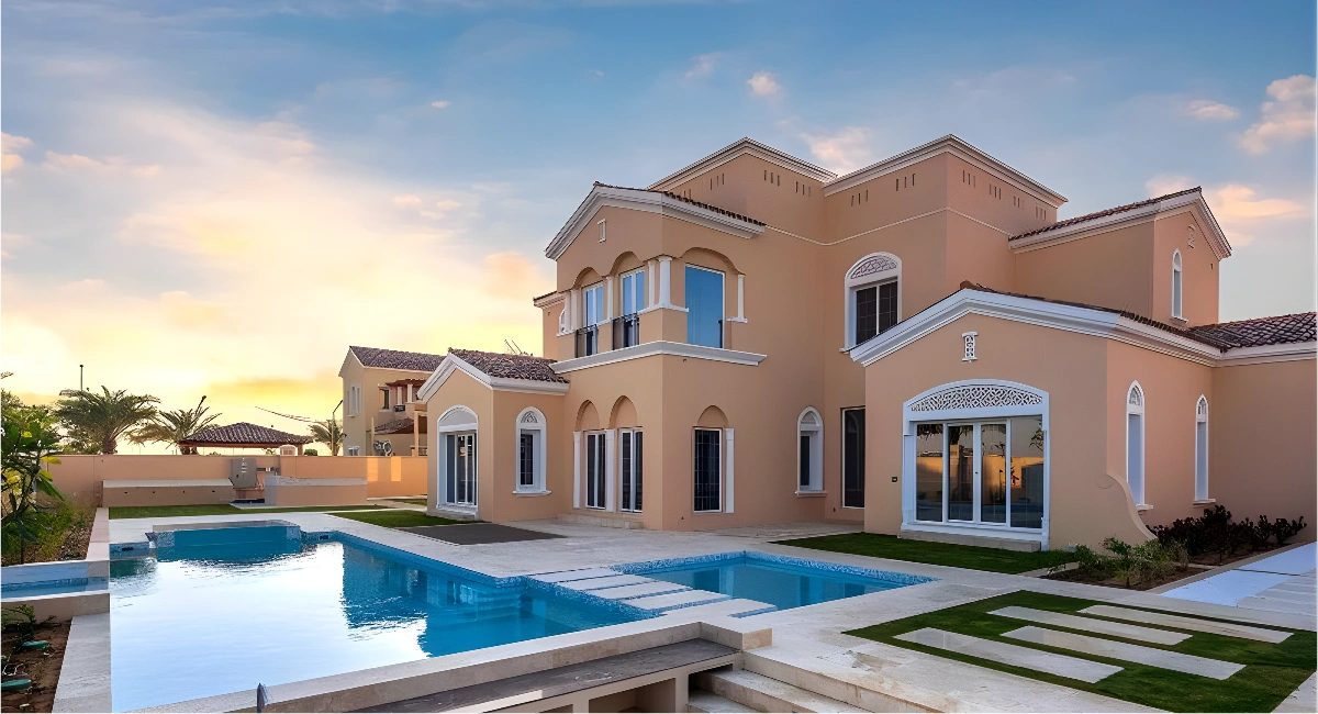 Quick villa wall painting service