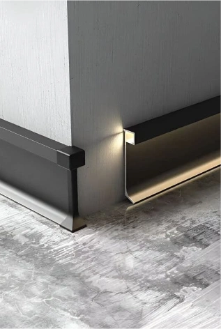 Quality aluminium skirting