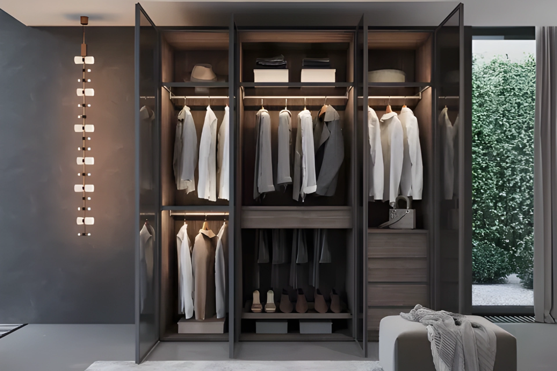 Luxury custom wardrobe services Dubai