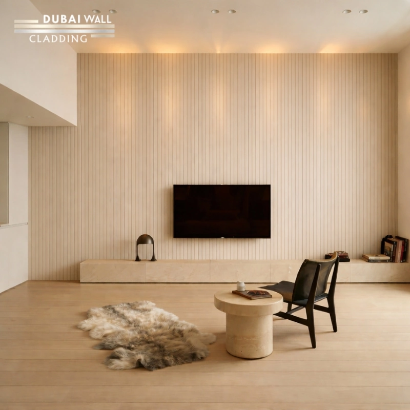 Modern Ribbed Cladding Interior