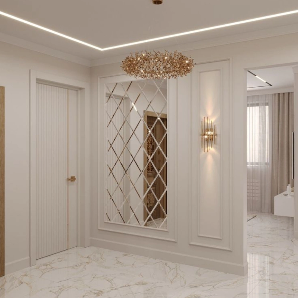 Luxury Reflective Glass Wall Panels