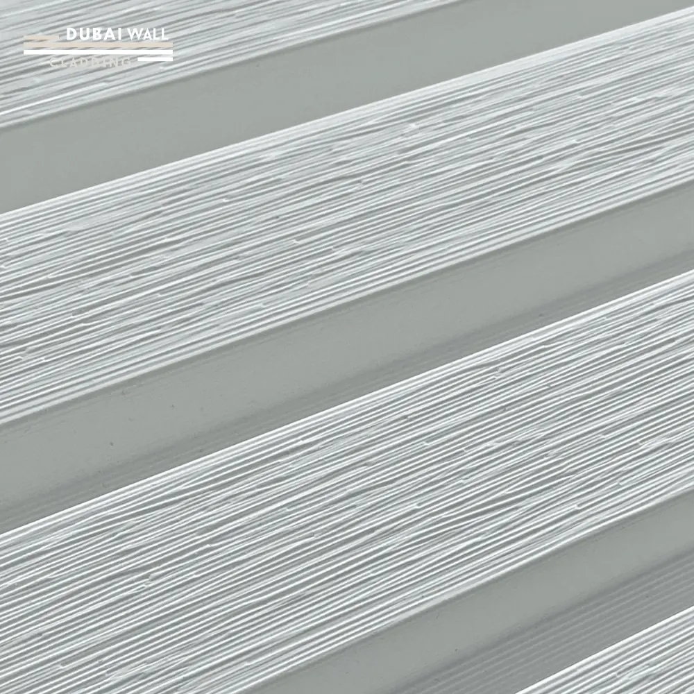 Close up white WPC texture.
