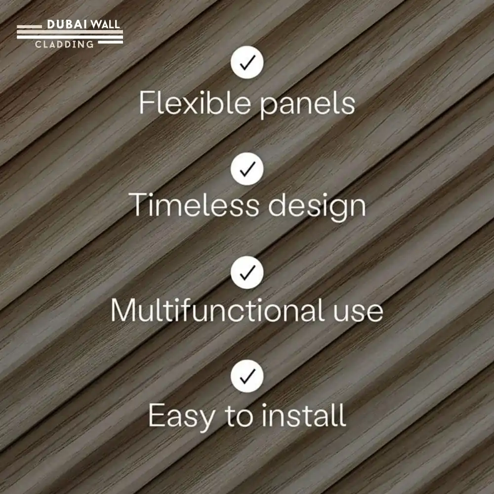 Flexible oak panel mounting process