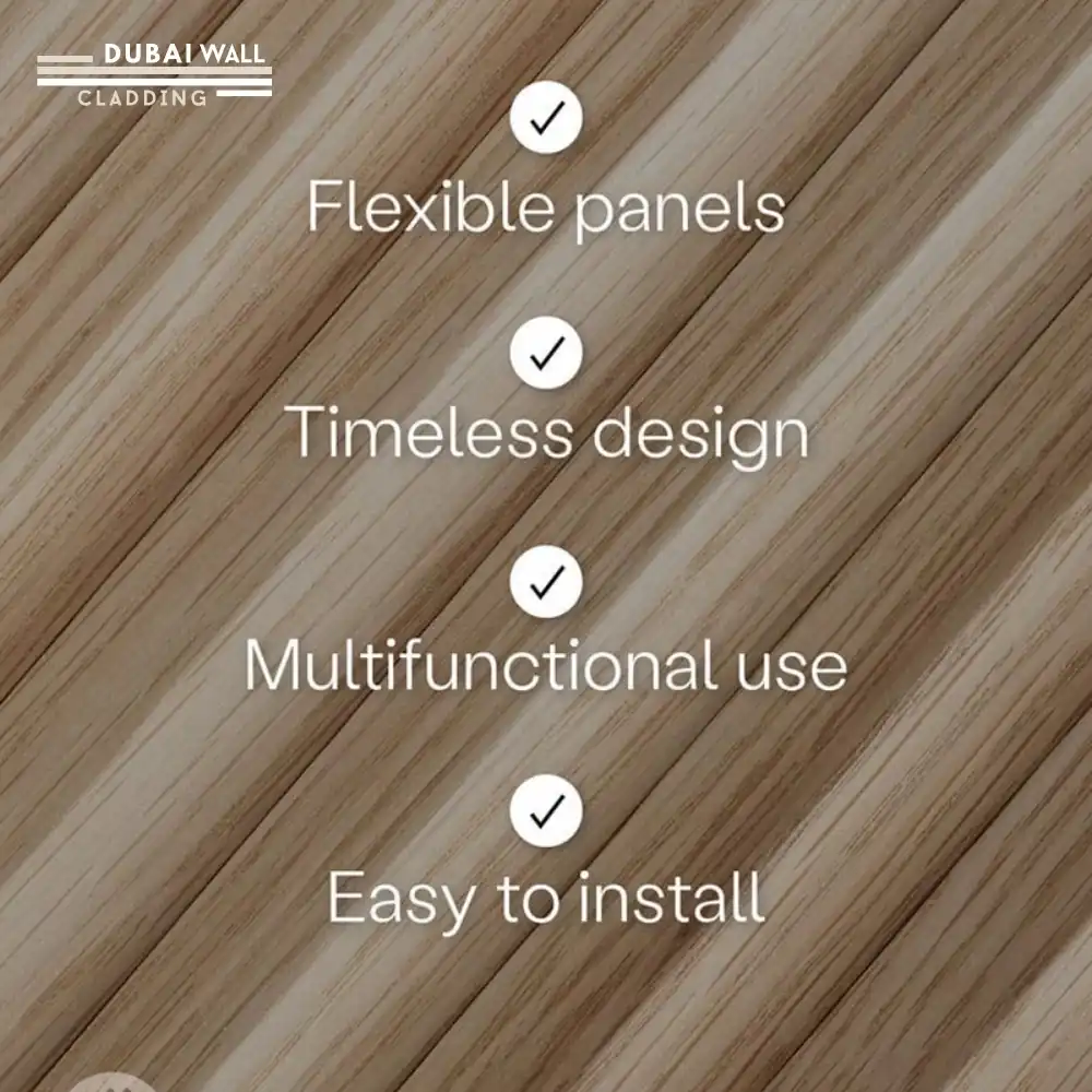 Flexible oak zigzag mounting process