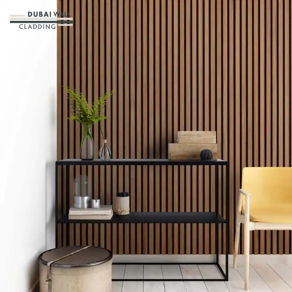 Acupanel Natural Walnut Slat Panels