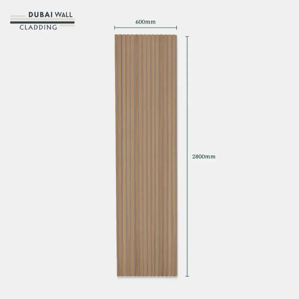 Close up ivory oak veneer.