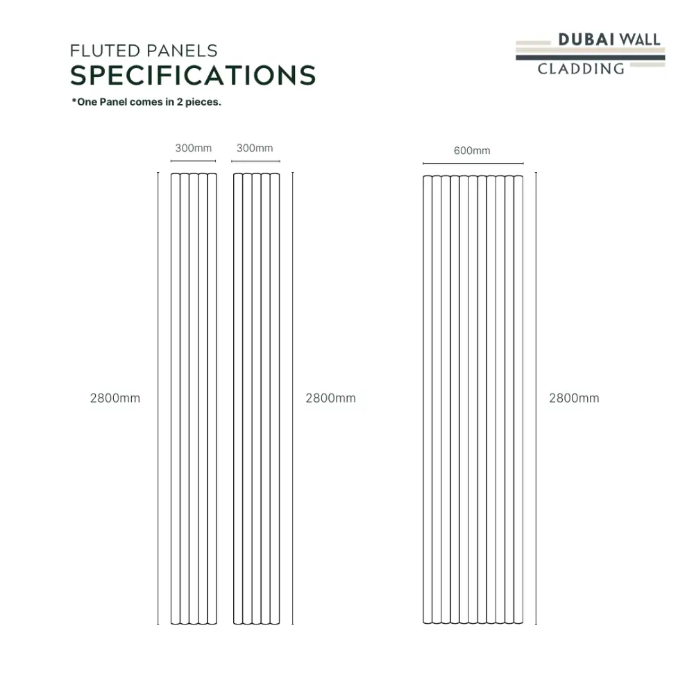 Round fluted acoustic panel texture