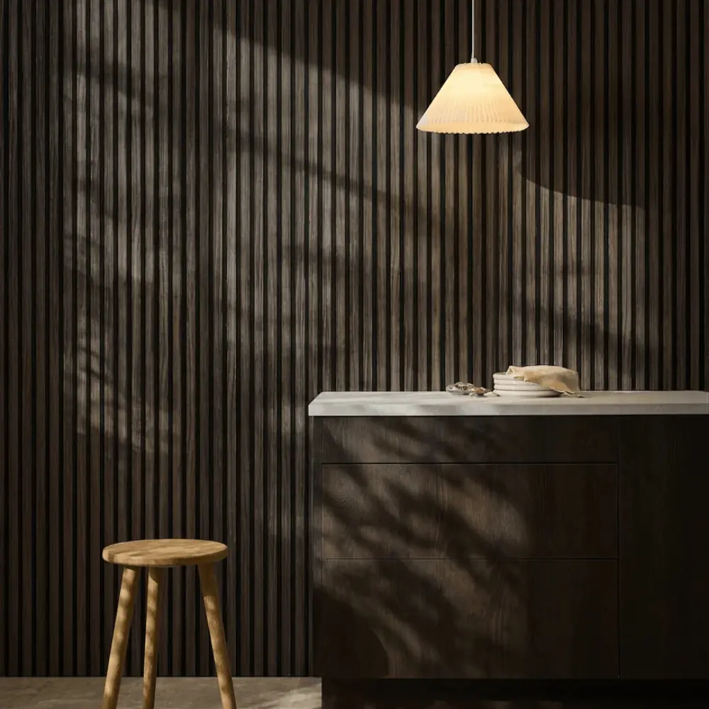 Wood Black Oak Wall Panel