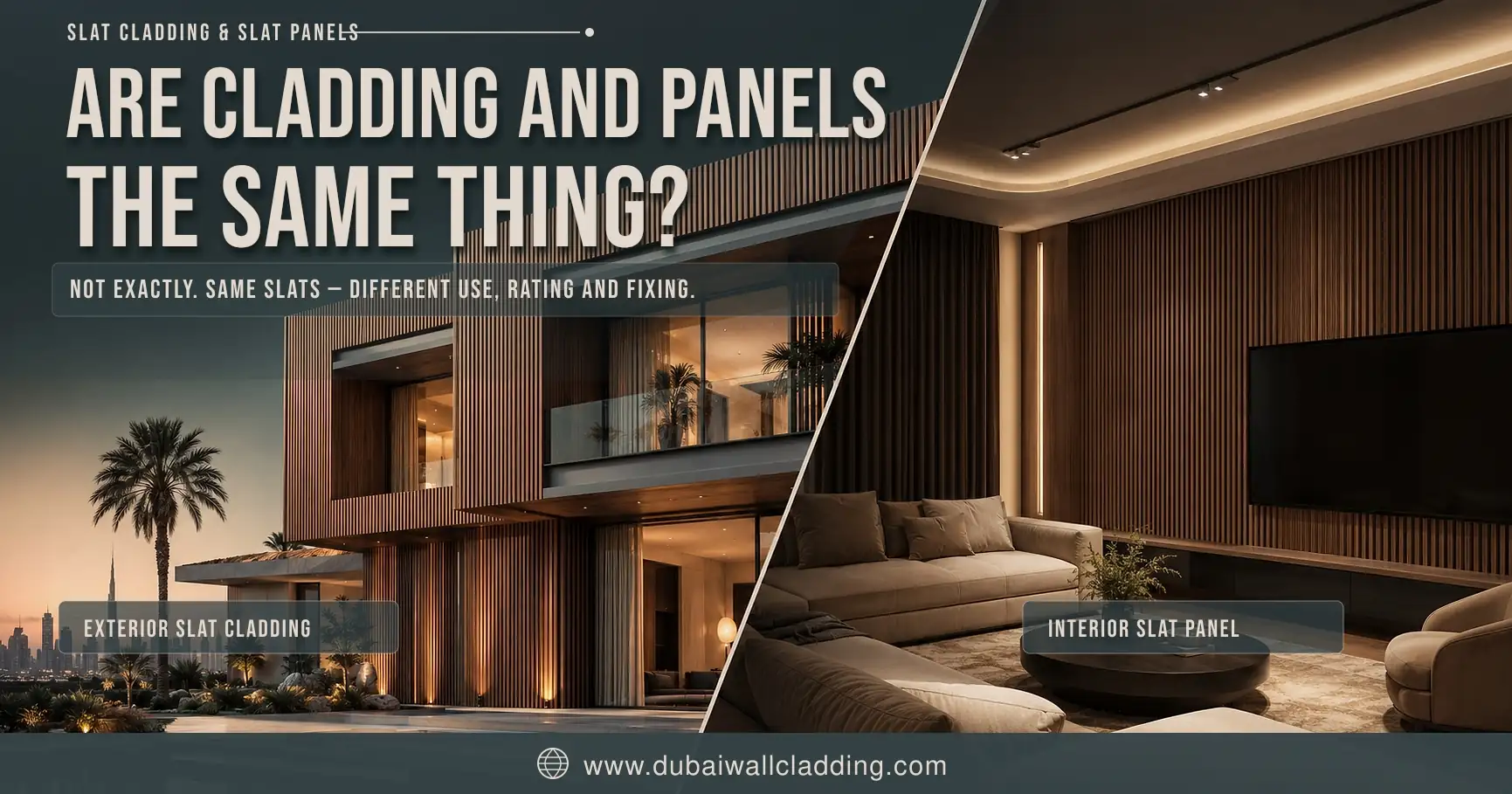 Wall Cladding vs Wall Panels in Dubai | Benefits, Costs and Best Uses Compared 6 Cladding vs Panels Difference