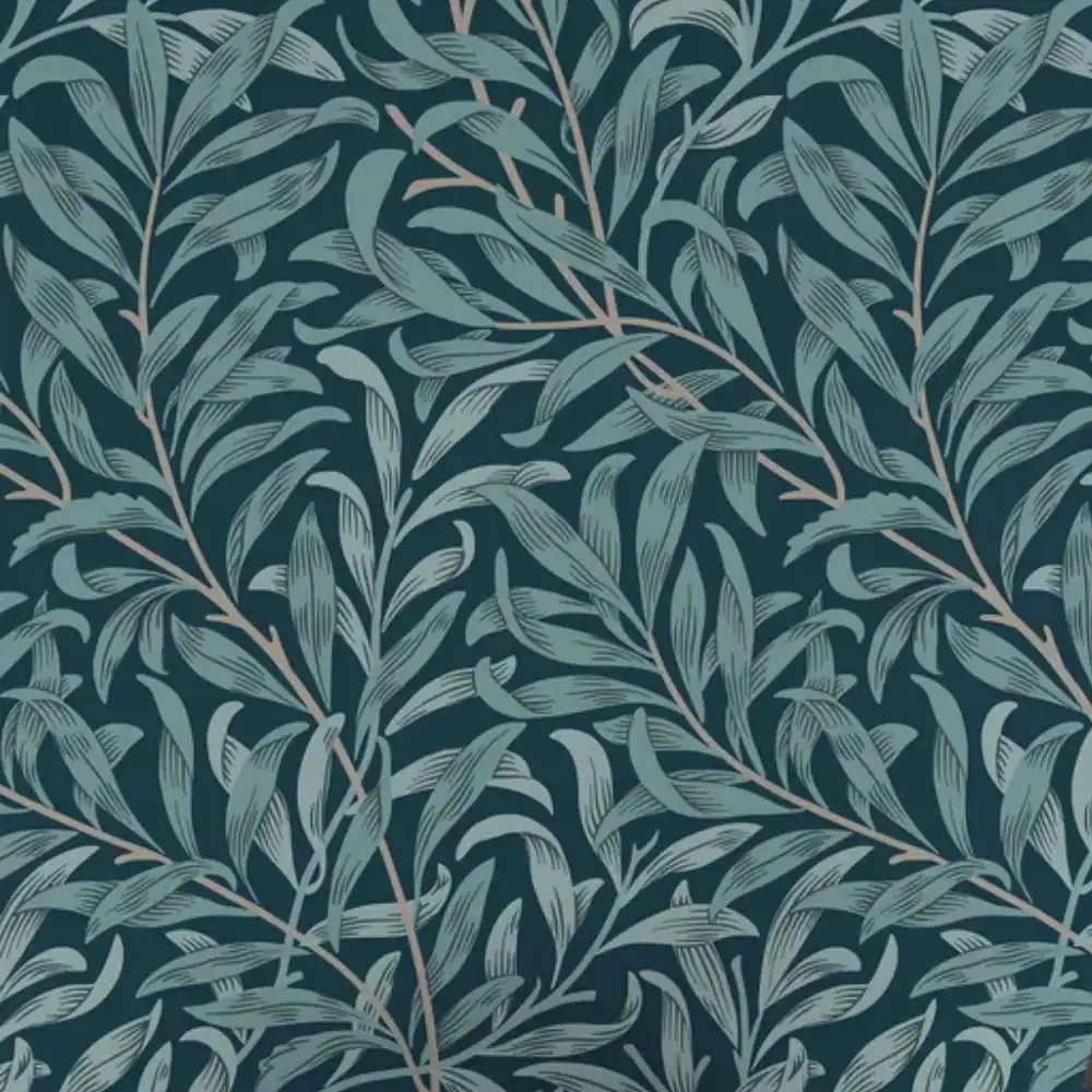 Foliage wallpaper roll sample