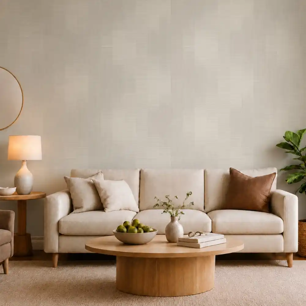 Beige Neutral Wallpaper bedroom wall