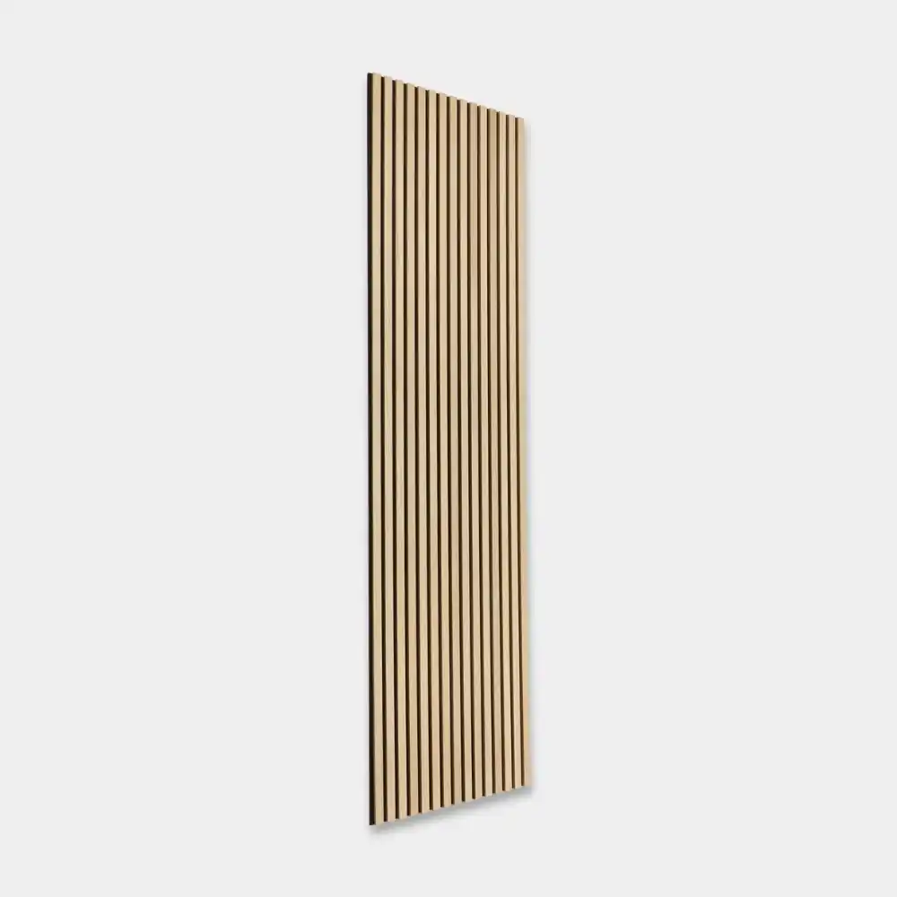 Oak acoustic panel ceiling application