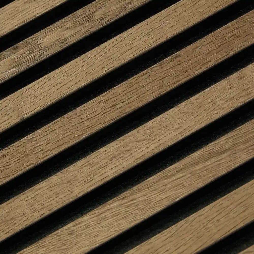 Diagonal grey oak slats texture
