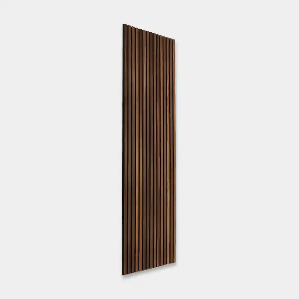 Smoked panel restaurant feature wall