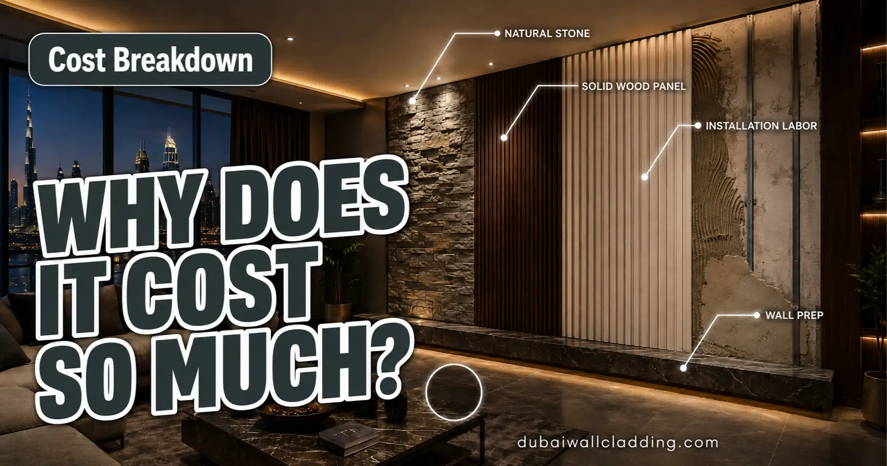 Wall Cladding Cost in Dubai – 2026 Price Guide 2 Wall Cladding Cost