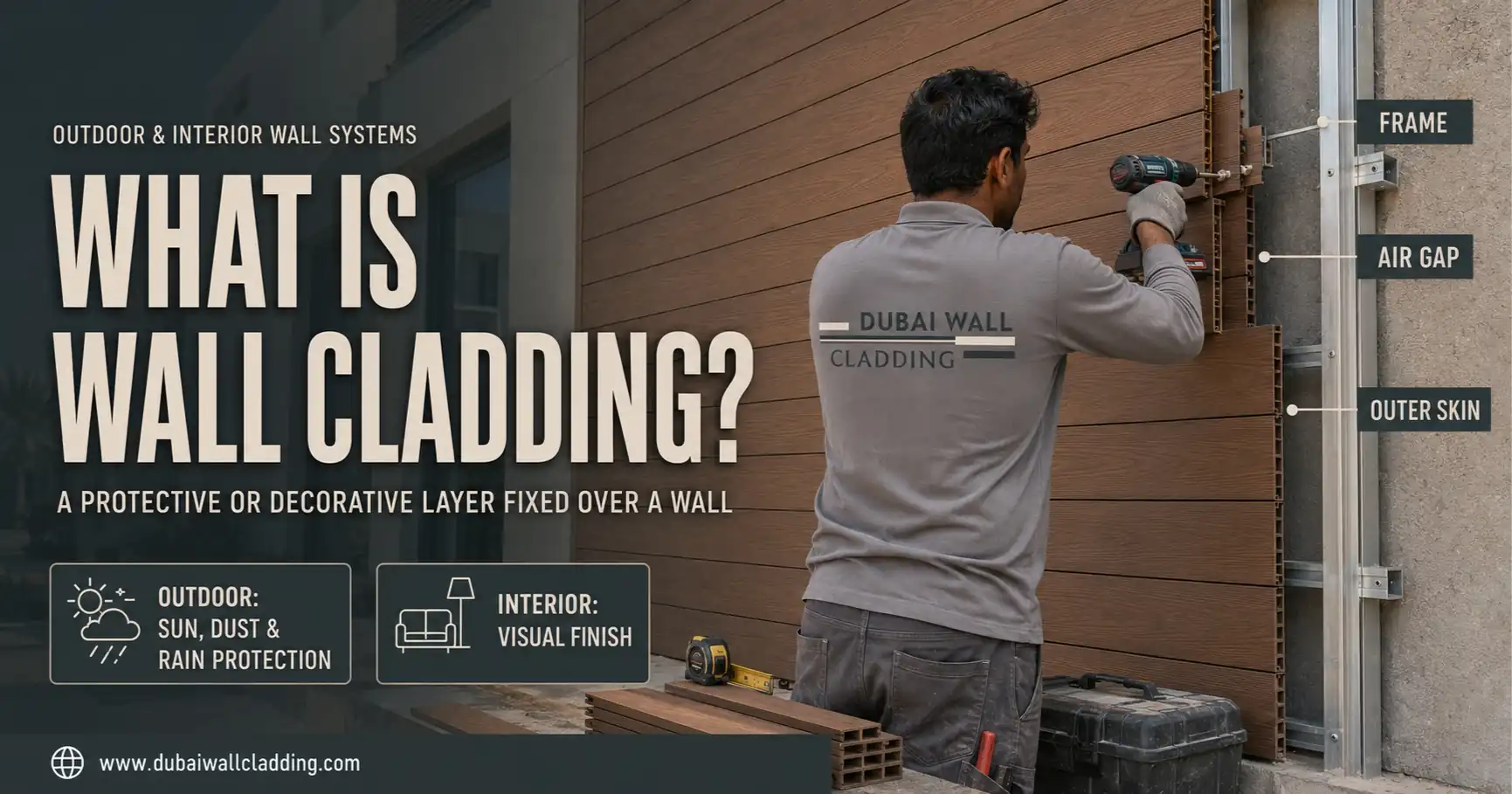 Wall Cladding vs Wall Panels in Dubai | Benefits, Costs and Best Uses Compared 4 What Is Wall Cladding