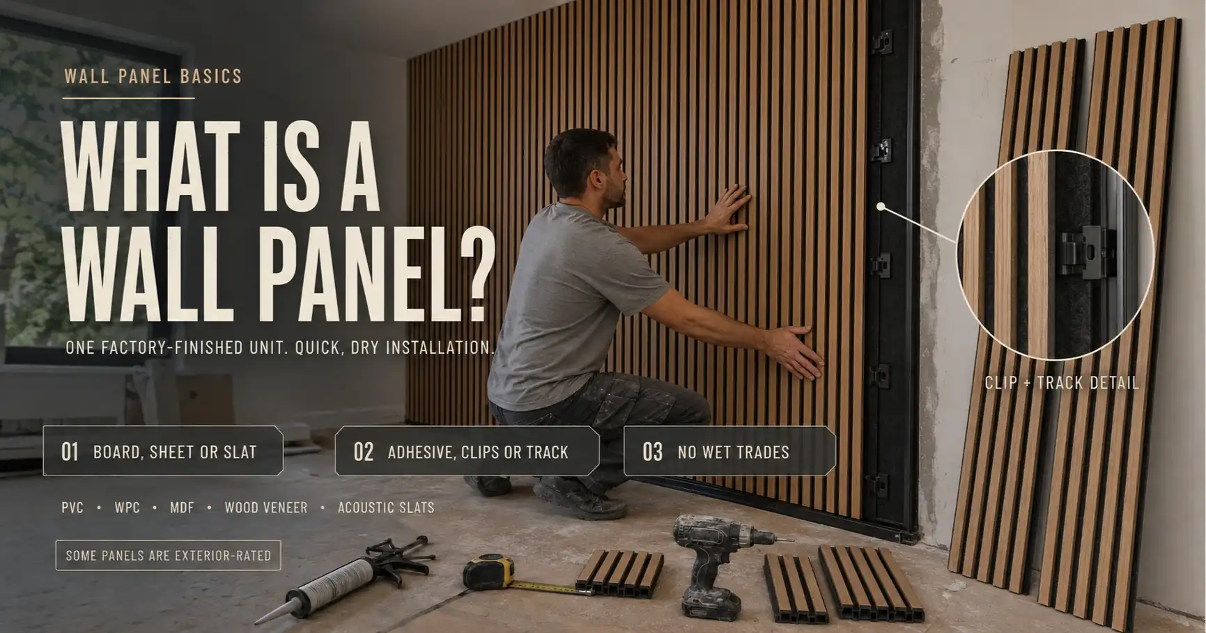 Wall Cladding vs Wall Panels in Dubai | Benefits, Costs and Best Uses Compared 5 What Is Wall Panels