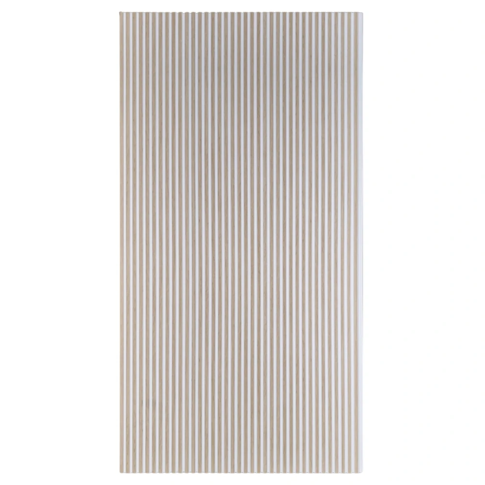 Cream Fluted Wall Panel Sample