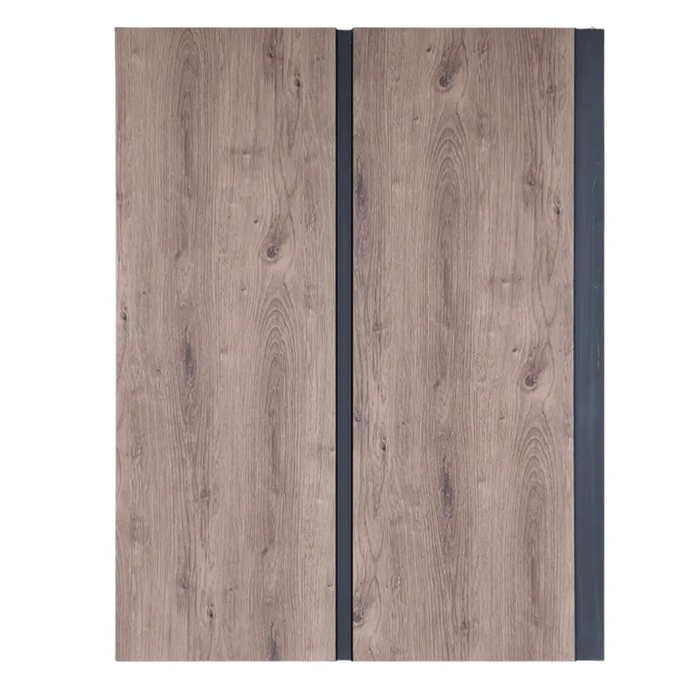 Grey Taupe Wood Panel Sample