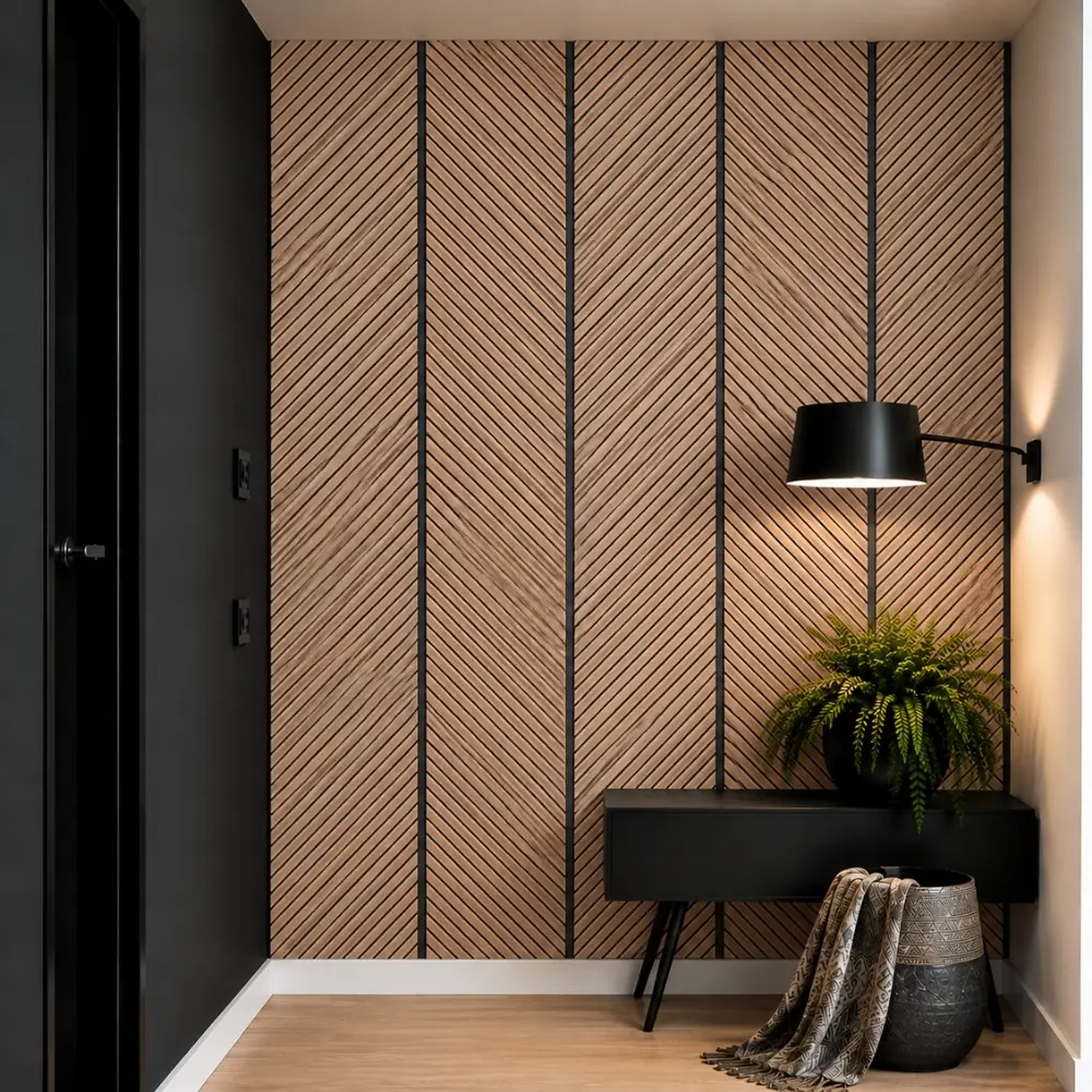 Tan Herringbone Wall Panel 1 Tan Herringbone Wall Panel