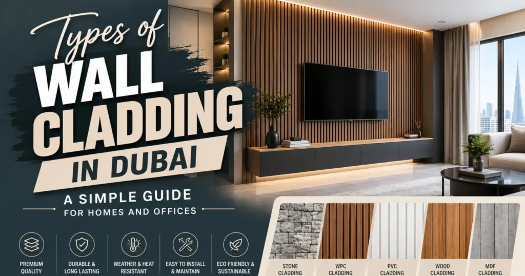 Types of Wall Cladding in Dubai