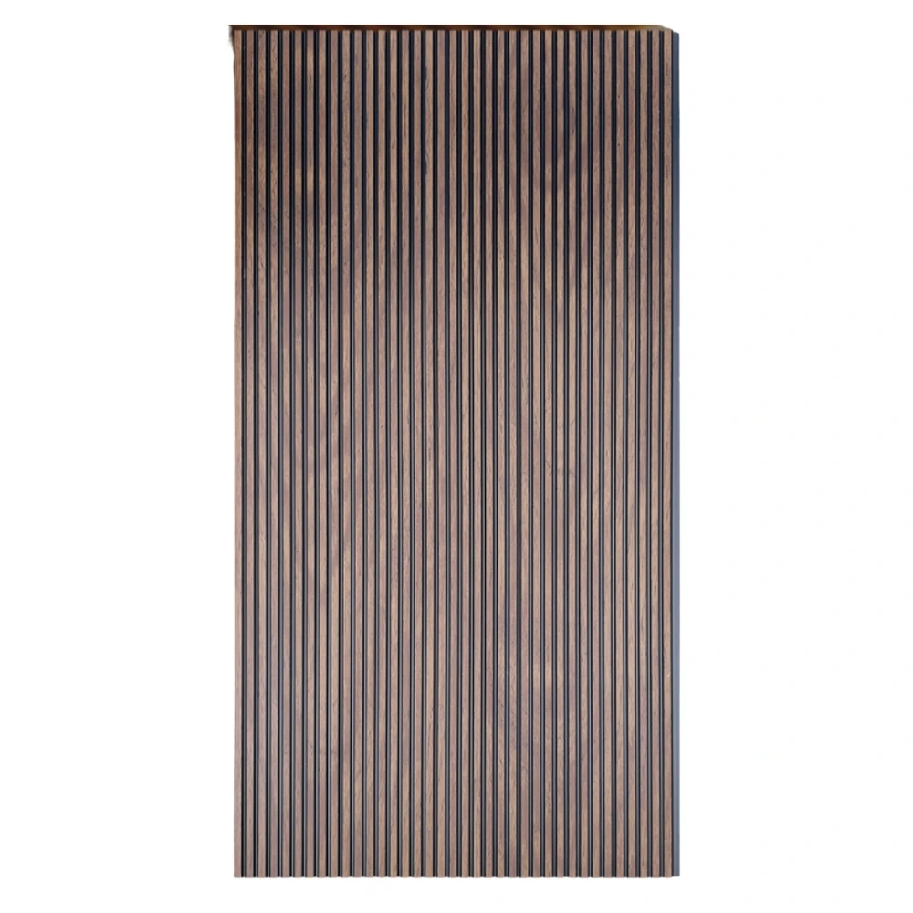 Dark Walnut Fluted Panel Sample
