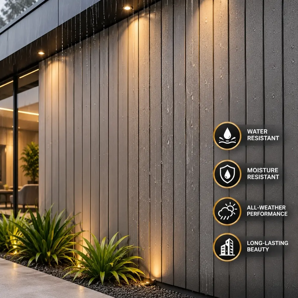 Home 58 Water resistant cladding moisture barrier
