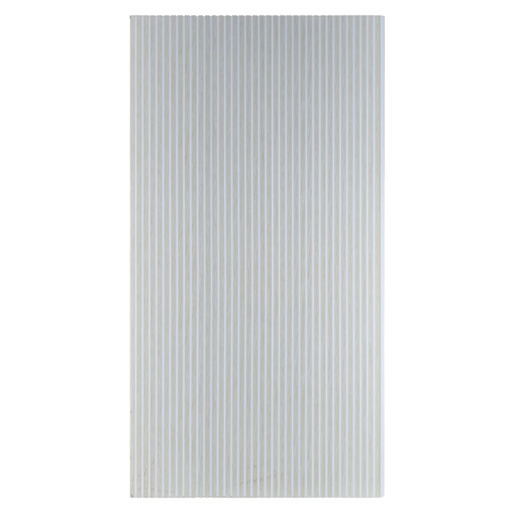 White Fluted Panel Swatch