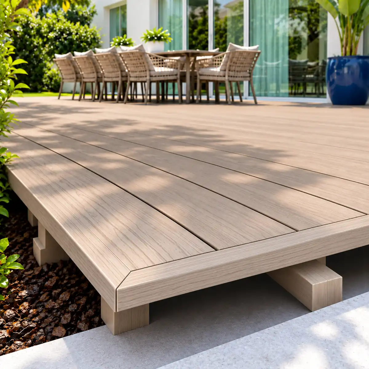 Ash White Solid Edge Board Detail