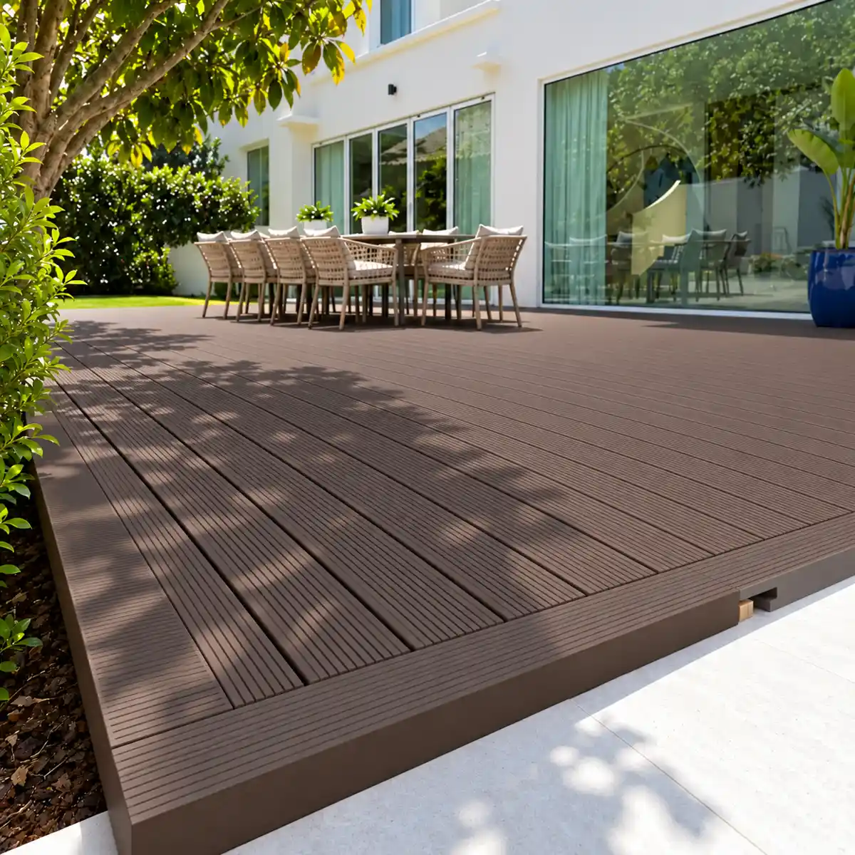 Classic Grooved Composite Decking Edge Board