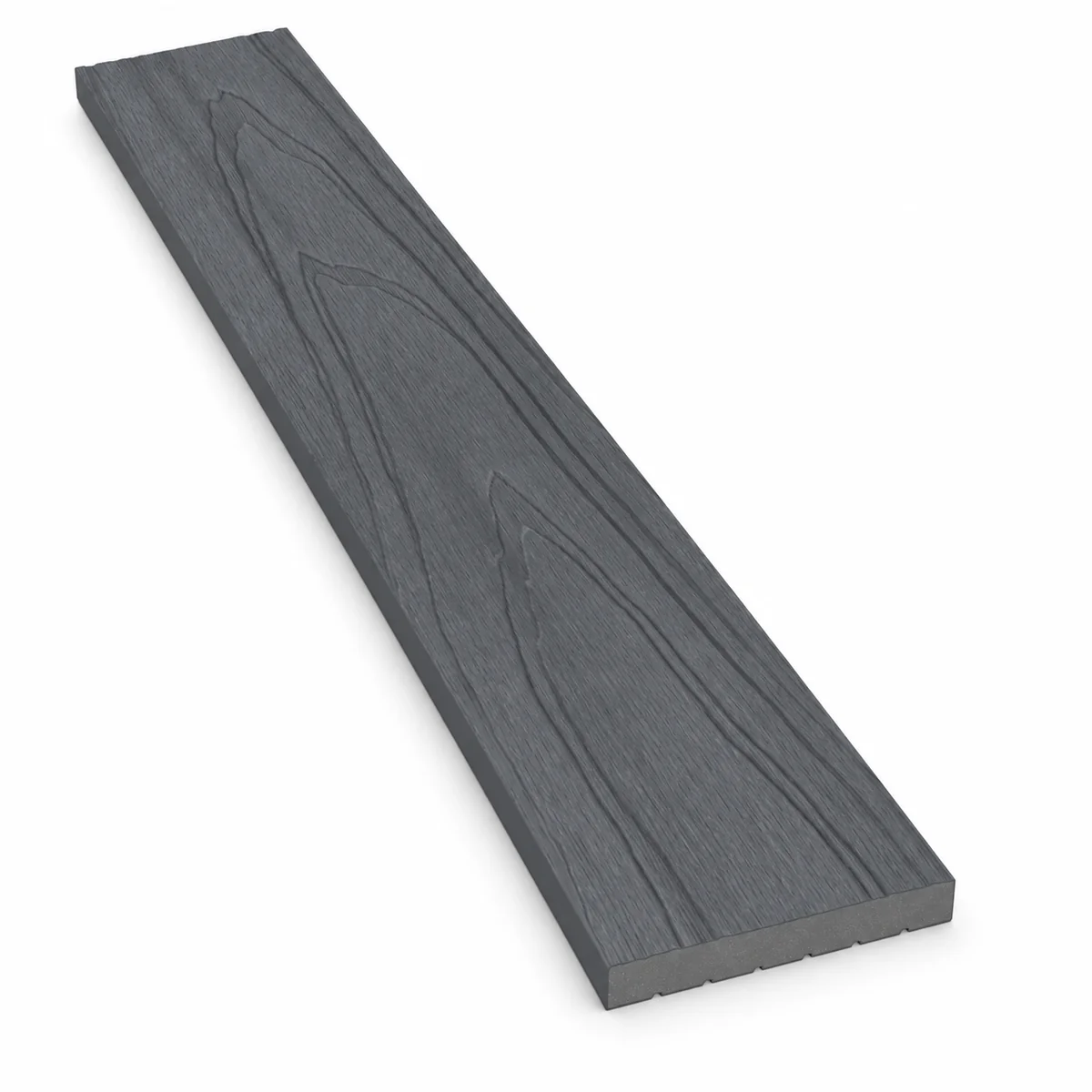 Grey Woodgrain Composite Trim Sample
