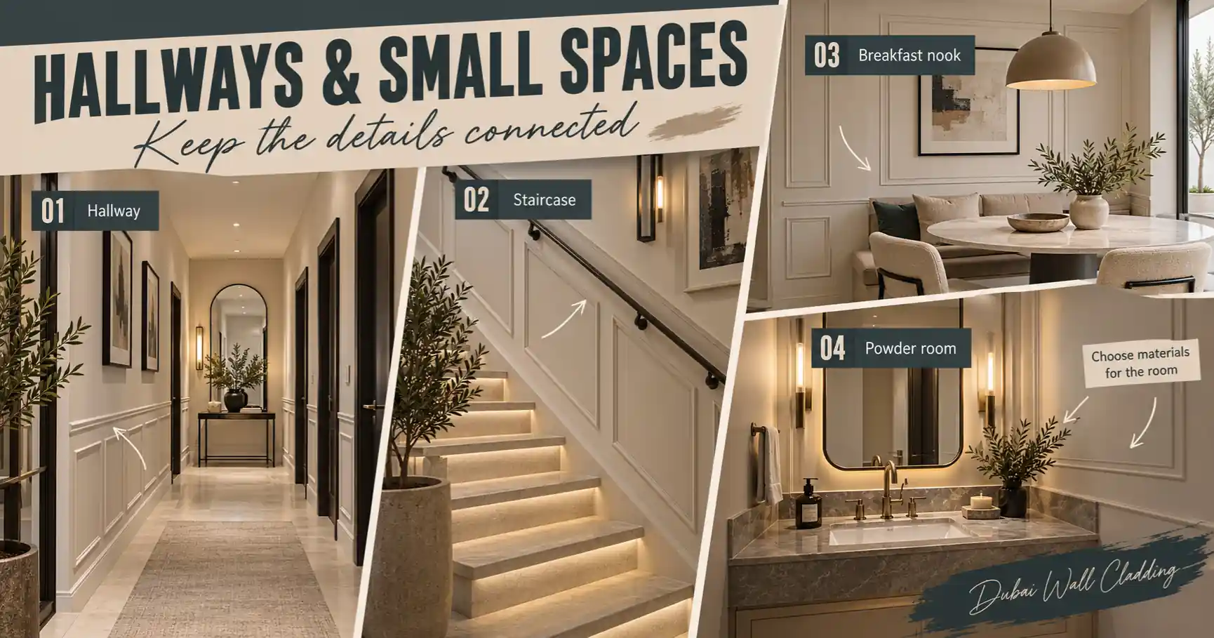 Hallway and Small Space Moulding