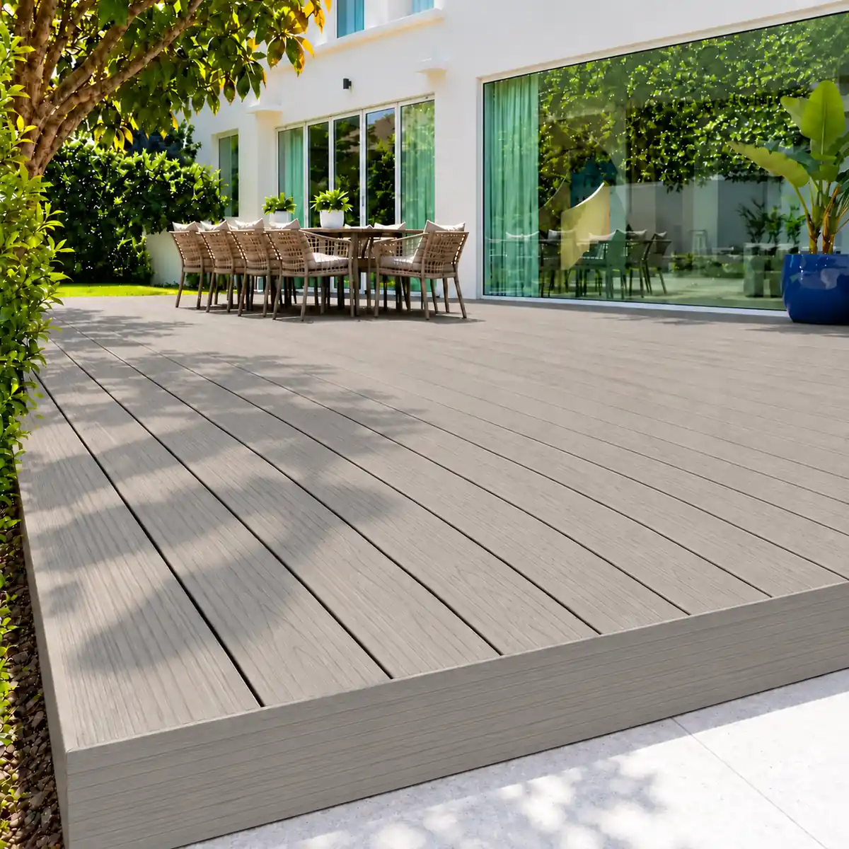 Deluxe Composite Decking Fascia Board