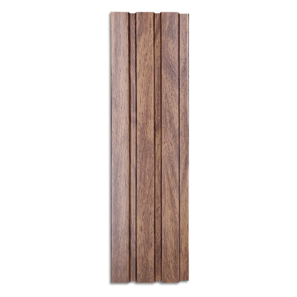 Warm Walnut Slat Panel Sample