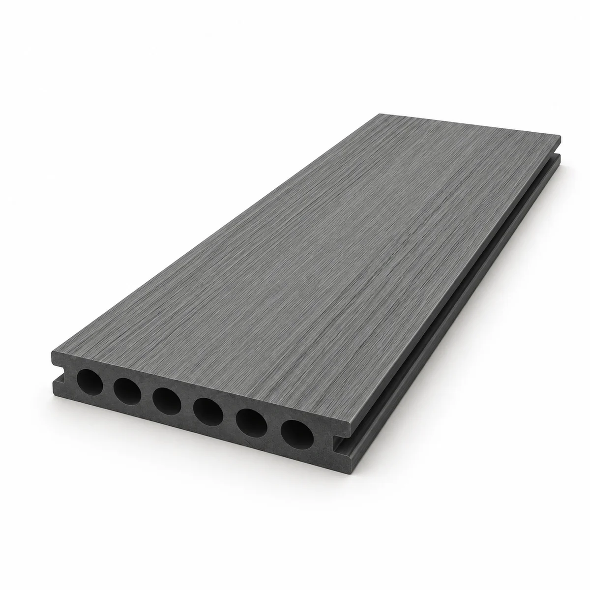 Light Grey Woodgrain Decking Sample
